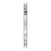Milgrain Edge Sculptural Flat Band with Bead Blast Finish