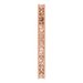 Milgrain Edge Sculptural Flat Band with Bead Blast Finish