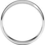 Lightweight Half Round Band