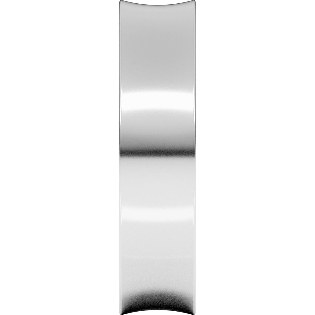 Comfort-Fit Concave Band