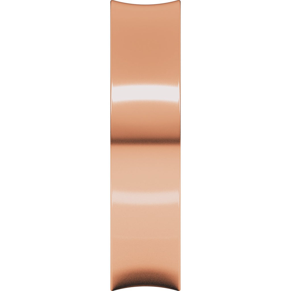 Comfort-Fit Concave Band