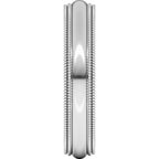 Double Milgrain Comfort-Fit Half Round Band
