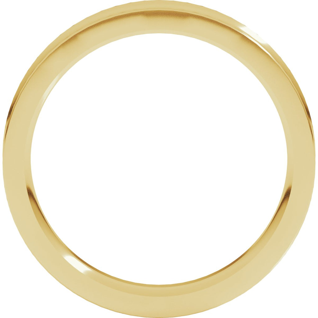 Comfort-Fit Concave Band