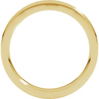 Comfort-Fit Concave Band