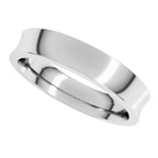 Comfort-Fit Concave Band