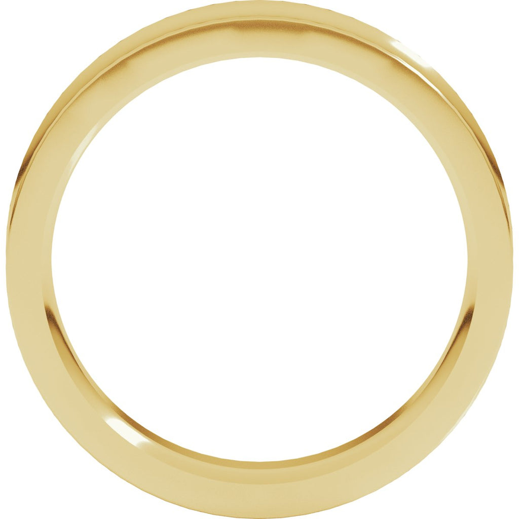 Comfort-Fit Concave Band