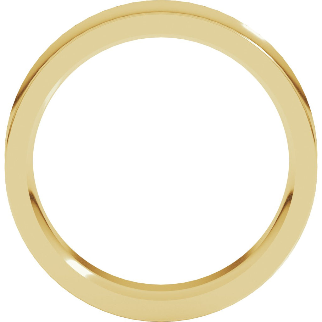 Comfort-Fit Concave Band
