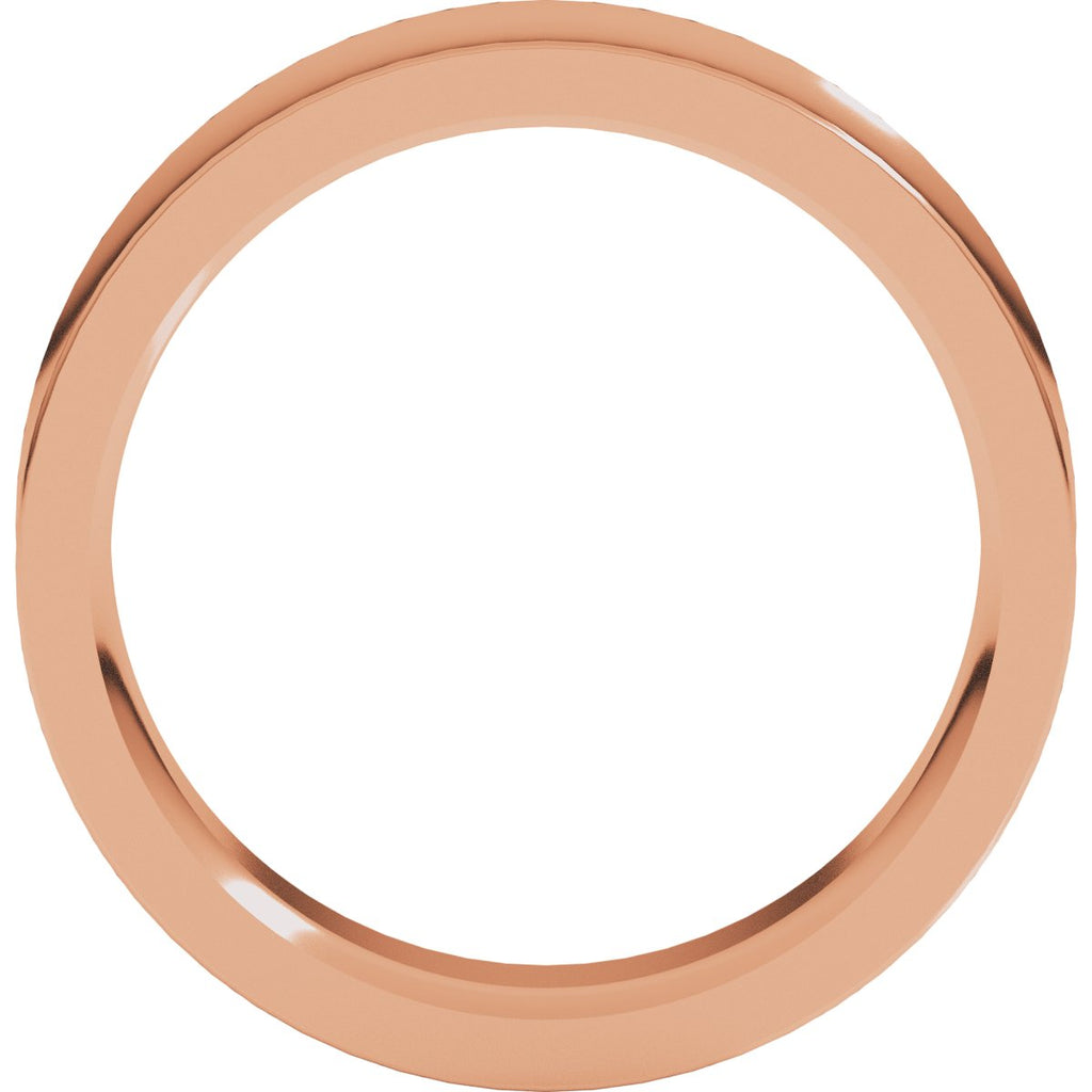 Comfort-Fit Concave Band