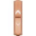 Double Milgrain Comfort-Fit Half Round Band