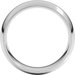 Double Milgrain Comfort-Fit Half Round Band