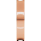 Comfort-Fit Concave Band