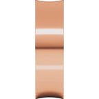 Comfort-Fit Concave Band