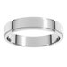 Stepped-Edge Flat Band