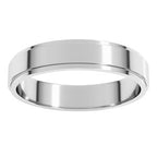 Stepped-Edge Flat Band