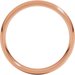 Double Milgrain Comfort-Fit Half Round Band