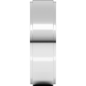 Stepped-Edge Flat Band