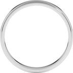 Stepped-Edge Flat Band