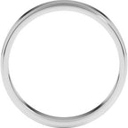 Stepped-Edge Flat Band