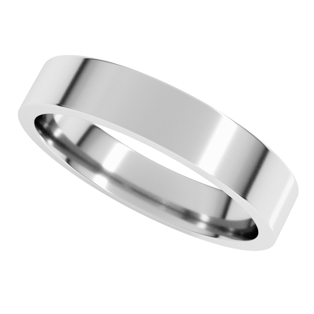 Lightweight Comfort-Fit Flat Band