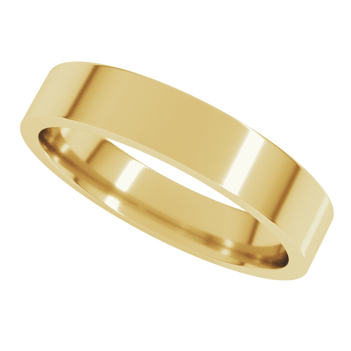 Lightweight Comfort-Fit Flat Band