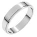 Stepped-Edge Flat Band