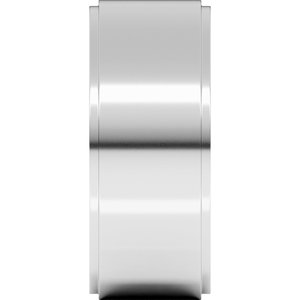 Stepped-Edge Flat Band
