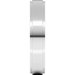 Stepped-Edge Flat Band
