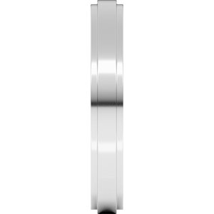 Stepped-Edge Flat Band