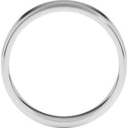 Stepped-Edge Flat Band