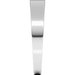 Tapered Flat Band