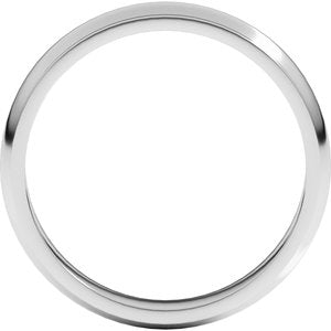 Stepped-Edge Half Round Band