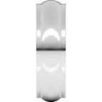 Stepped-Edge Half Round Band