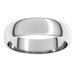Lightweight Half Round Band