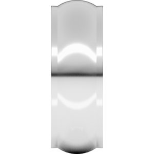 Stepped-Edge Half Round Band