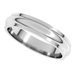 Stepped-Edge Half Round Band