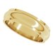 Stepped-Edge Half Round Band