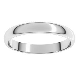 Lightweight Half Round Band