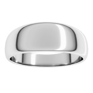 Tapered Half Round Band