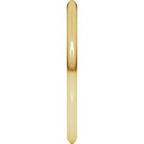 Comfort-Fit Half Round Band
