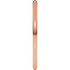 Comfort-Fit Half Round Band