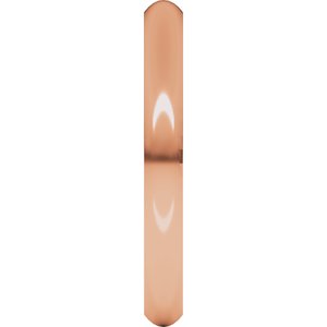 Comfort-Fit Half Round Band