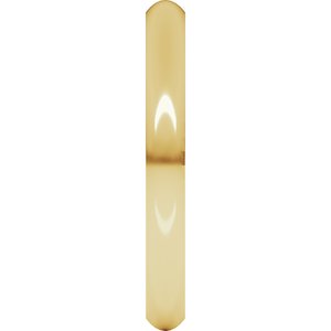 Comfort-Fit Half Round Band