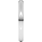Comfort-Fit Half Round Band