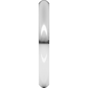 Comfort-Fit Half Round Band