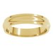 Stepped-Edge Half Round Band