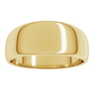Tapered Half Round Band