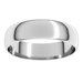 Ultra-Lightweight Half Round Band