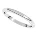 Comfort-Fit Half Round Band