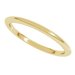 Comfort-Fit Half Round Band