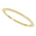 Comfort-Fit Half Round Band